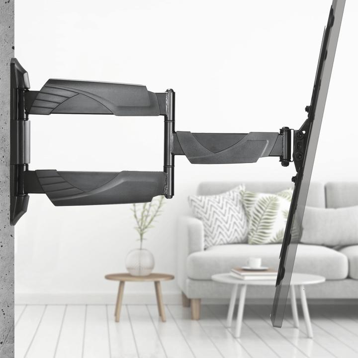 Immagine prodotto Hama Supporto a parete per TV, girevole, inclinabile, estensibile, 165 cm (65") fino a 35 kg (Muro, 65", 35 kg)