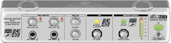 Actual product image Behringer MiniMix MIX800 (Delay (echo), Voice canceller)