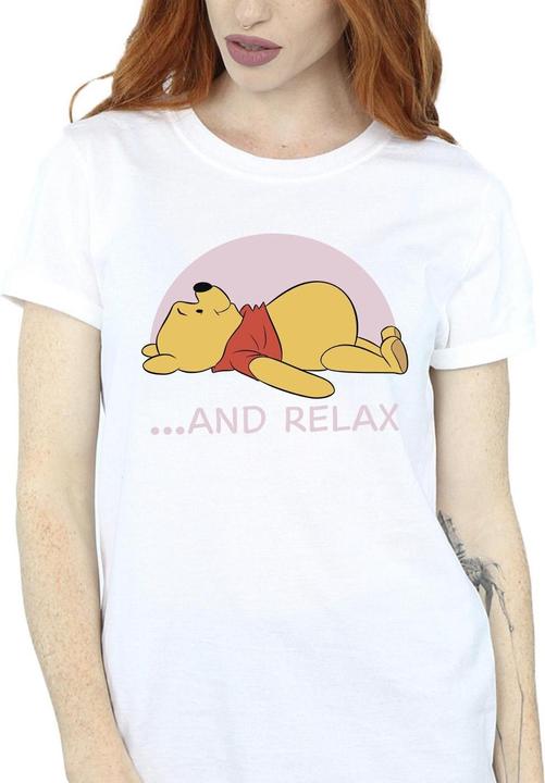 Immagine prodotto Disney Winnie The Pooh Relax Maglietta Ampia Donna (M)