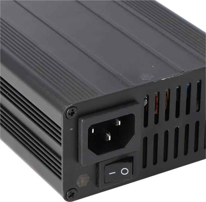 Actual product image BMZ E-bike battery charger Charger 42Vdc 5A Article. Part No. 24881-xx, with Rosenberger plug (E-Bike battery)