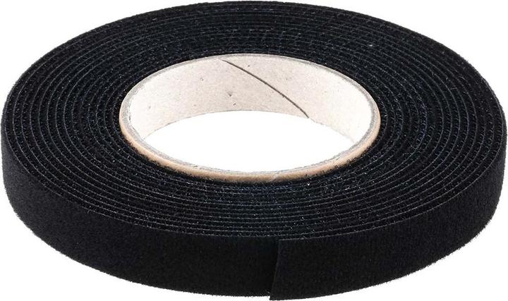 Immagine prodotto Rs Pro Nastro in velcro con chiusura a pressione, 20 mm x 5 m, nero (20 mm)