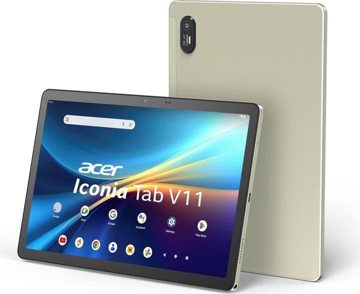 Immagine prodotto Acer V11-11-81BJ MediaTek MT8786 27,81cm 10,95pollici 2K 6GB 256GB eMMC Android (P) (Solo WiFi, 11", 256 GB, Grigio champagne)