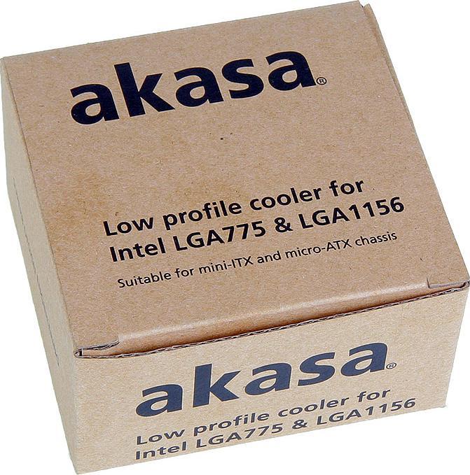 Immagine prodotto Akasa AK-CCE-7106HP Raffreddatore per CPU a basso profilo Intel (29.50 mm)