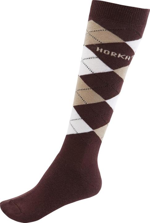 Beige, Check Darkbrown