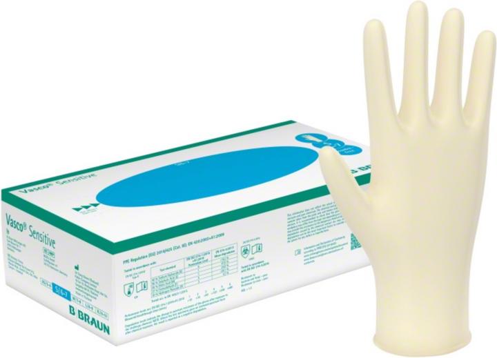 Image du produit B.Braun Gants en latex Sensitive XS (100 pcs) (XS)