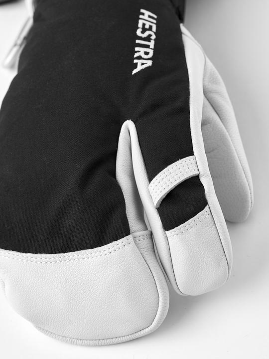 Actual product image Hestra Army Leather Heli Ski 3 Finger (L)