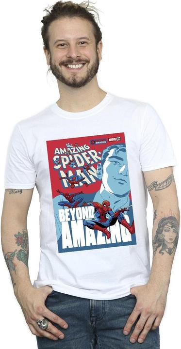Produktbild SpiderMan Beyond Amazing Cover TShirt (5XL)