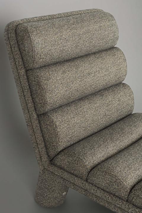 Actual product image Dutchbone Fern Lounge Chair Black