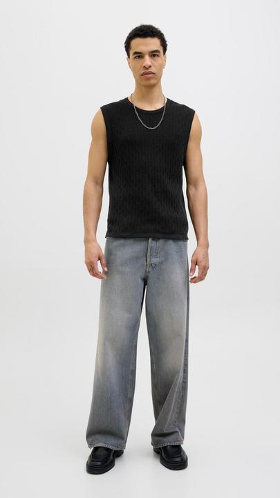 Image du produit Jack & Jones Einfarbig Gestricktes T-Shirt Gestricktes T-Shirt (XL)