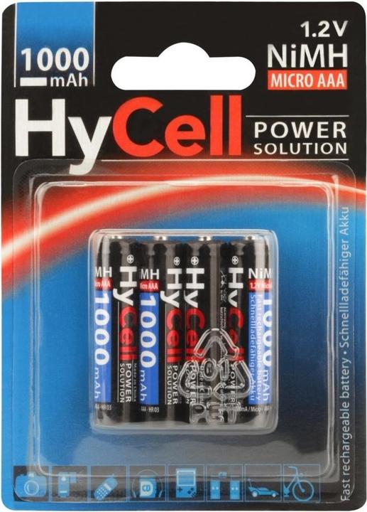 Produktbild HyCell Akku Micro AAA (4 Stk., AAA, 800 mAh)