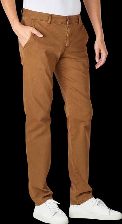 Alberto Lou-J Soft Twill Pant Slim Fit Brown