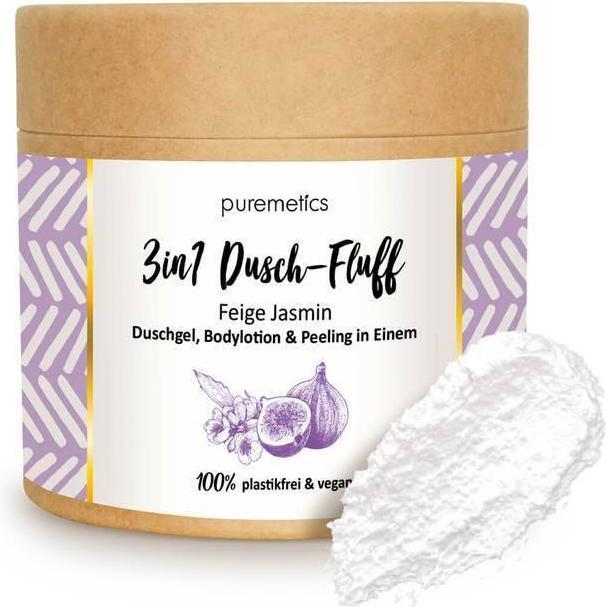 Puremetics 3in1 Dusch-Fluff 'Feige Jasmin'