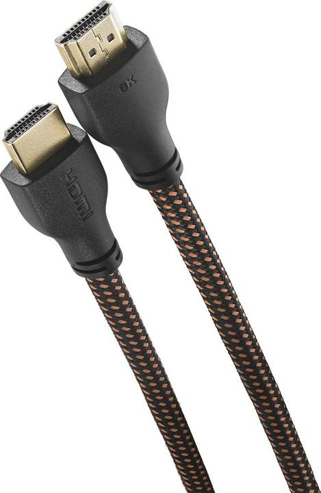 Image du produit One for All Câble HDMI 2.1 ultra haute vitesse de 1,5m certifié (1.50 m, HDMI)