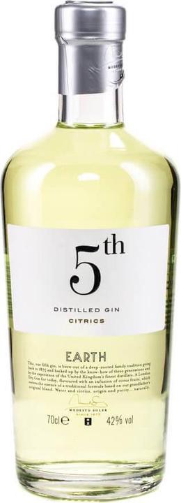 Produktbild 5th Gin EARTH Gin Citrics (1 x 70 cl)