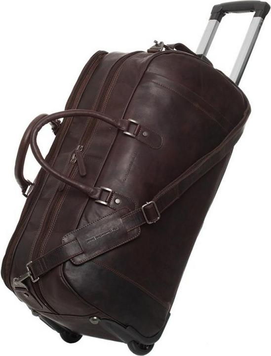 Actual product image The Chesterfield Brand Wax Pull Up 2 Wheels Travel Bag Leather 60 cm (42 l)