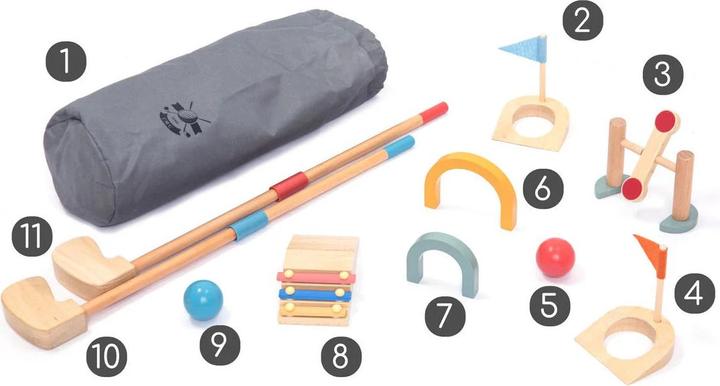 Produktbild UMU Minigolf-Set aus Holz