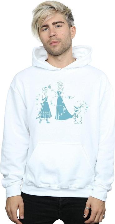 Immagine prodotto Disney Frozen Magic Snowflakes Felpa con Cappuccio Uomo (XL)
