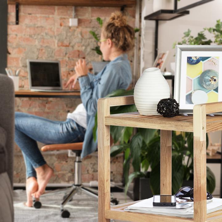 Productafbeelding Relaxdays Badkamerplank hout (35 x 31 x 71,5 cm)