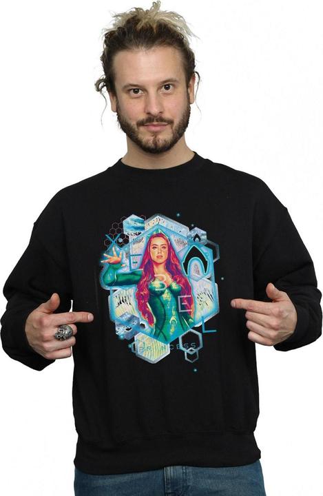 Actual product image Mens Aquaman Mera Geometric Sweatshirt (M)