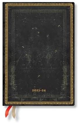 Produktbild Paperblanks Arabica (Old Leather Collection) Midi 18-month Dayplanner 2024