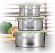 Immagine prodotto Quttin pranzo al sacco rotondo ss ermetico 300ml