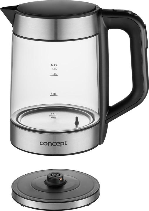 Actual product image Concept Czajnik Czajnik elektryczny szklany z regulacjš temperatury 1,7l RK4067 (1.70 l)