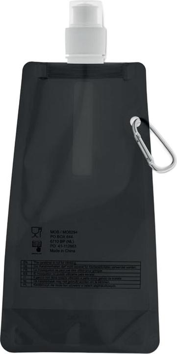Actual product image MidOcean Gates Plain Foldable 480ml Water Bottle (0.48 l)