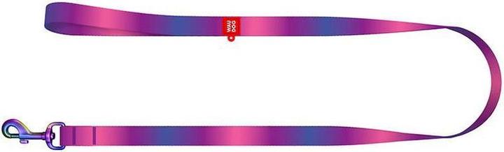 Actual product image Waudog gradient nylon dog leash, 20mm wide, 122cm long, purple (M, Dog, General)