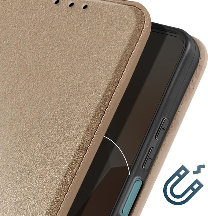 Actual product image Avizar Classic Edition, back cover with magnetic flap Series (Xiaomi Redmi Note 13 5G)