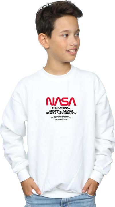 Nasa Worm Blurb Sweatshirt Jungen