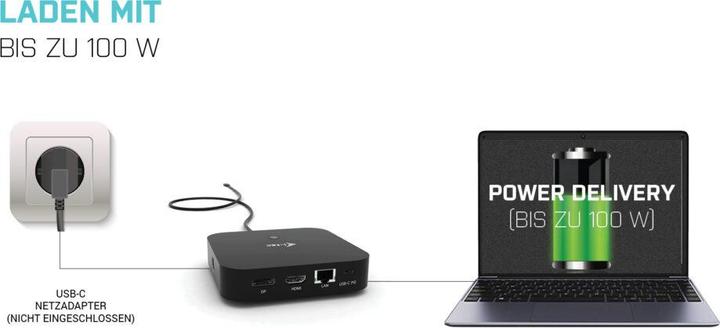 Produktbild i-tec USB-C HDMI DP Docking Station (USB-C, 3 Ports)