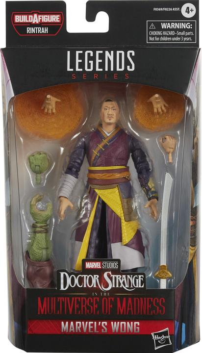 Immagine prodotto Hasbro Figura da collezione di Wong della Serie Leggende Marvel (15 cm), 4 accessori e 1 elemento da