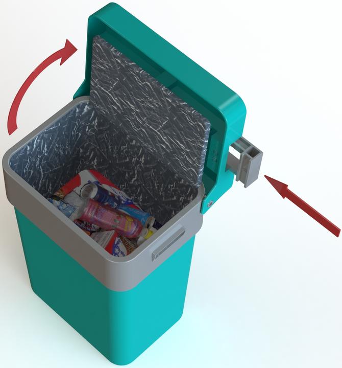Produktbild Pressboy Abfalleimer (35 l)