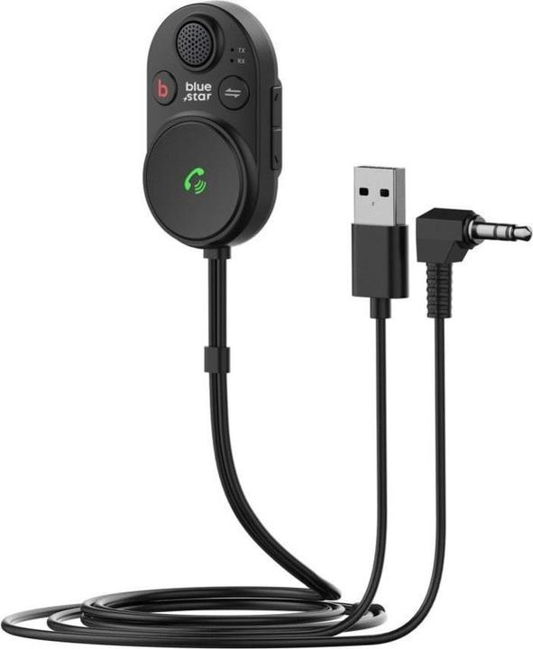 Productafbeelding Other Computer Accessory Blue Star BLUE STAR transmitter FM bluetooth 2in1 CarLink BT62 black