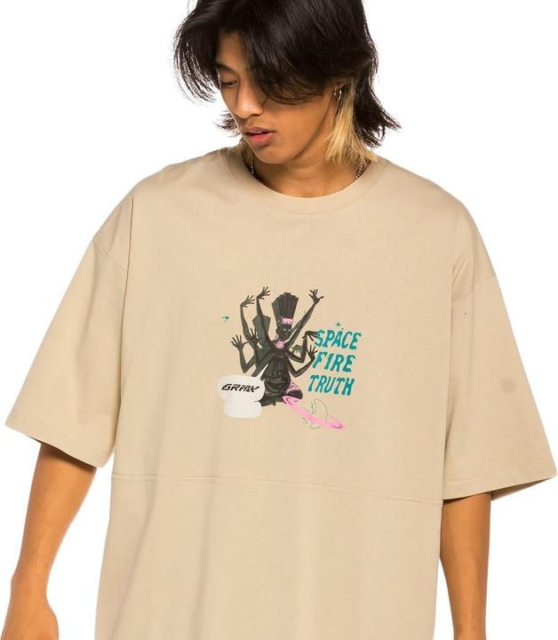 Actual product image Grimey t-hirt pace lady heavy weight (S)