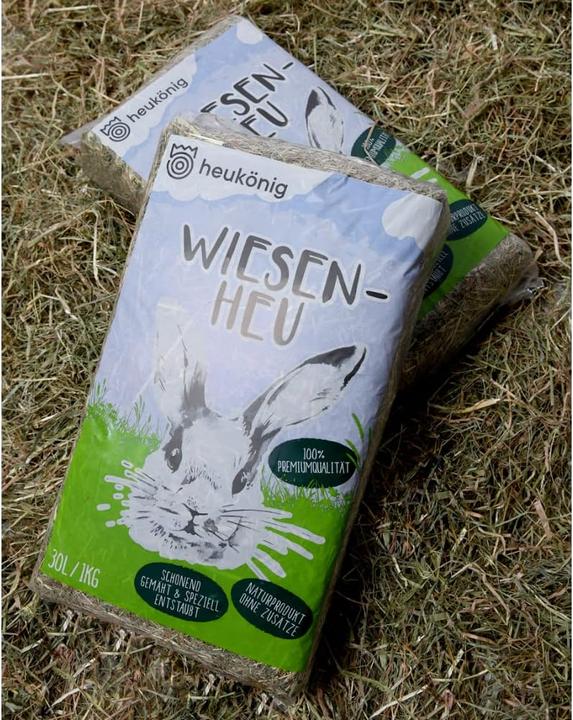 Immagine prodotto heukönig.de Kombi-Paket Heu & Stroh (12 kg, Paglia)