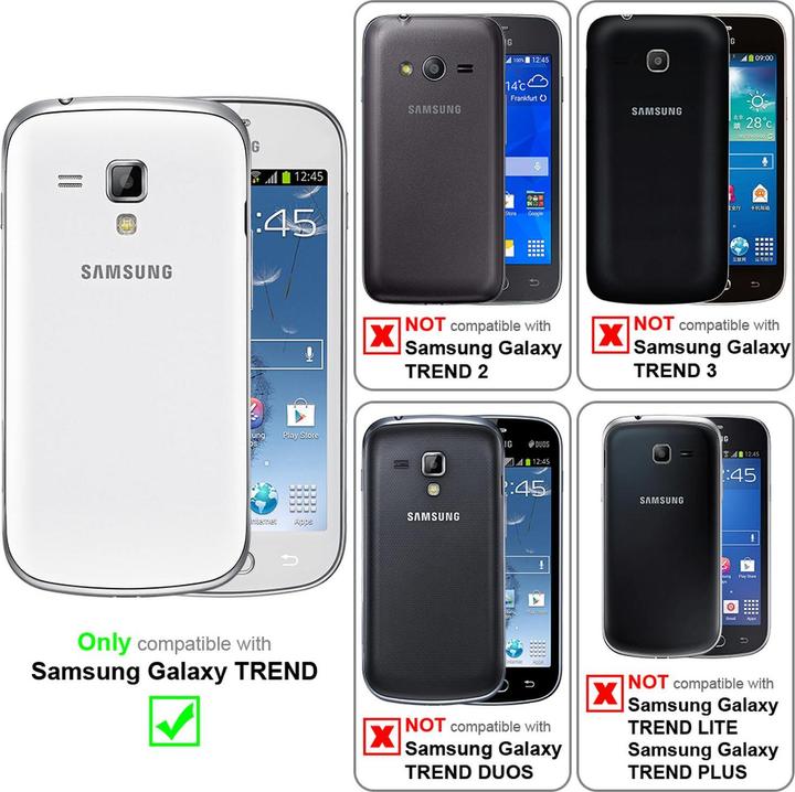 Produktbild Cadorabo TPU Brushed Cover (Samsung Galaxy Trend)