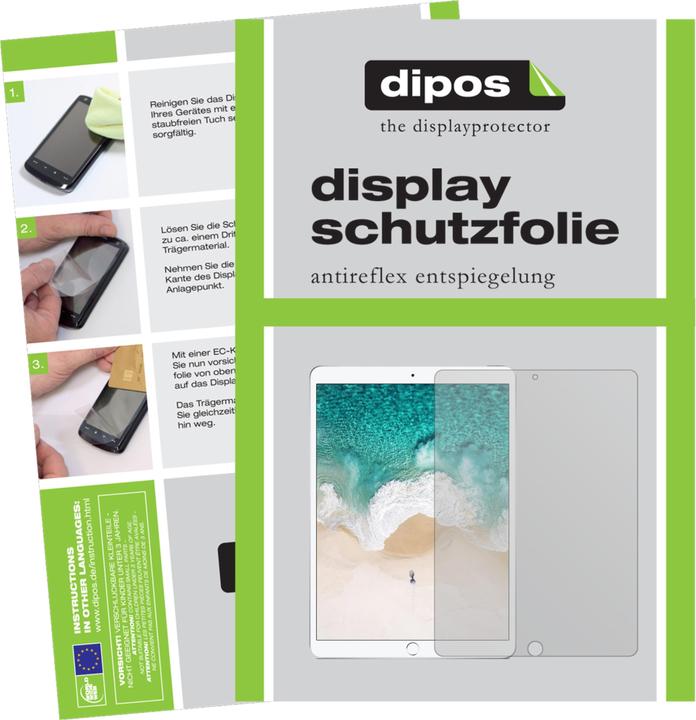 Produktbild Dipos Displayschutzfolie Antireflex (2 Stück, Apple iPad Pro 10,5 Zoll)