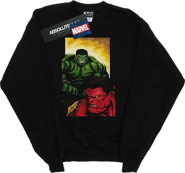 Red Hulk Vs Green Hulk Sweatshirt Mädchen