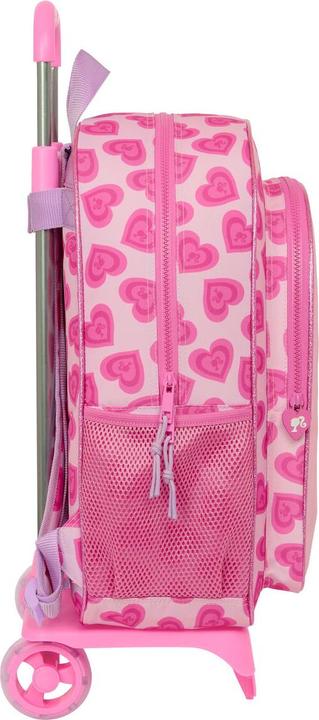 Produktbild Barbie Schulrucksack mit Rädern Love Rosa 33 x 42 x 14 cm