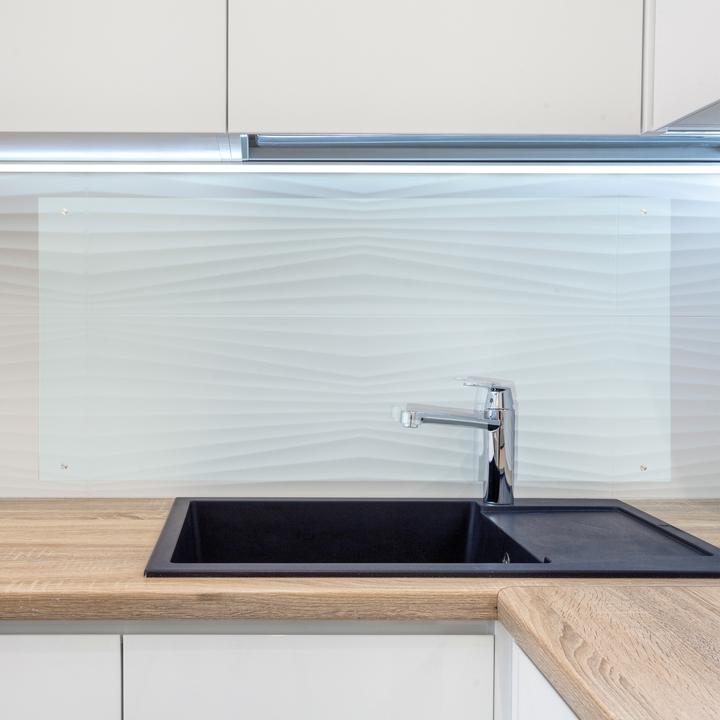 Image du produit Relaxdays Crédence de cuisine, verre de sécurité