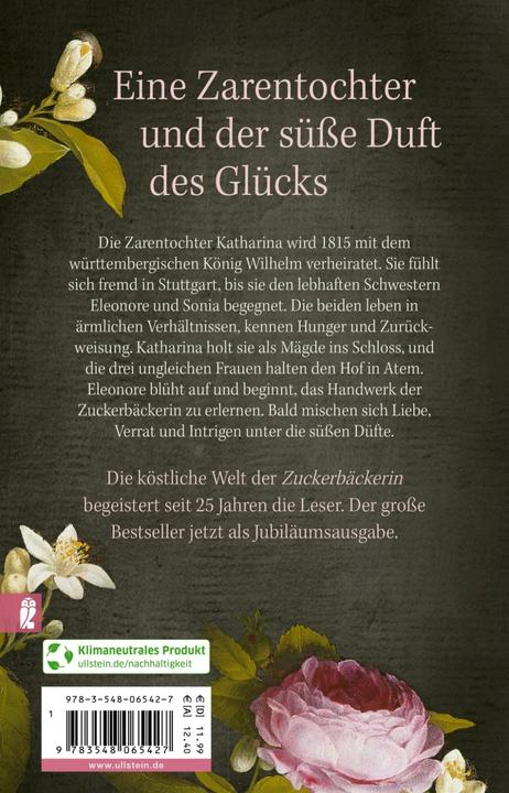 Actual product image Die Zuckerbäckerin (Die Zarentöchter-Saga 1) (German, Petra Durst-Benning, 2022)