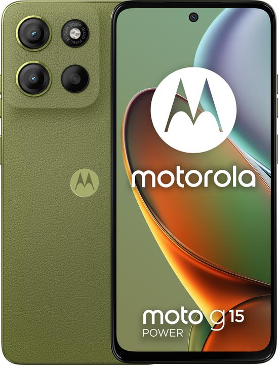 Immagine prodotto Motorola Moto G15 Power (256 GB, Verde Iguana, 6.72", Doppia SIM, 50 Mpx, 4G)