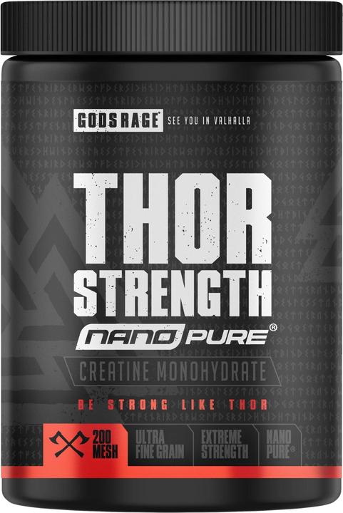 Produktbild Gods Rage Thor Strength Creatine 500g (1 Stück, Pulver, 500 g)