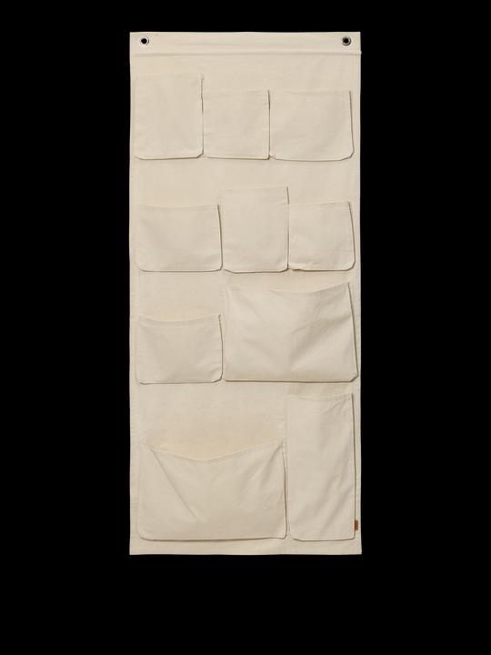 Image du produit Ferm Living Pochettes murales XL en toile (70 x 160 cm)