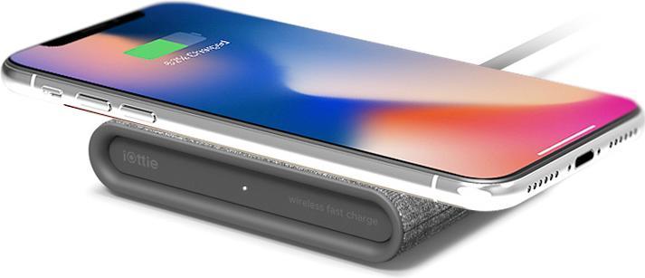 Produktbild iOttie iON Wireless Charging Pad Mini Grau (10 W)