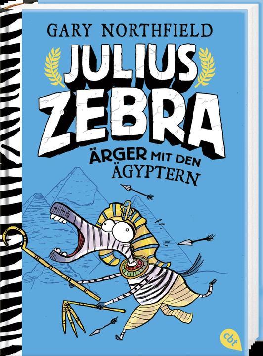 Actual product image Julius Zebra - Ärger mit den Ägyptern (German, Gary Northfield, Frederick Ploughman, 2017)