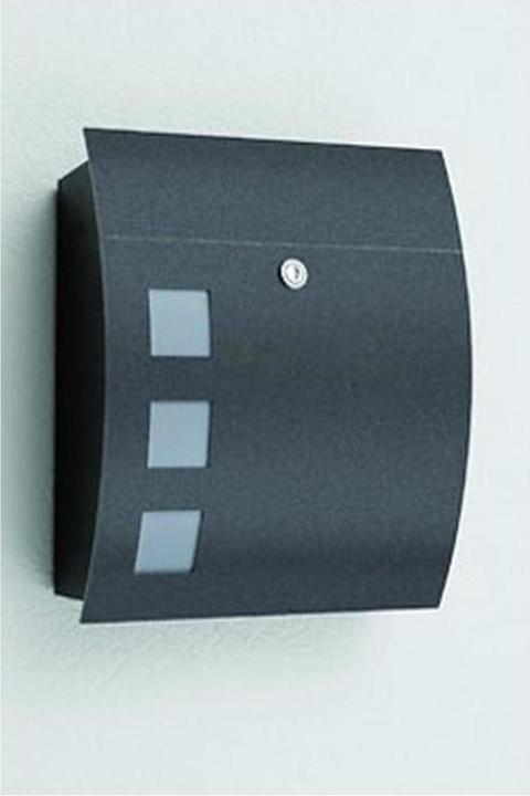 Image du produit CMD Boîte aux lettres ronde avec fenêtre anthracite