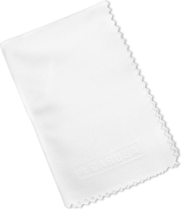 Actual product image Caruba Microfibre Lens Cloth 30x30 White