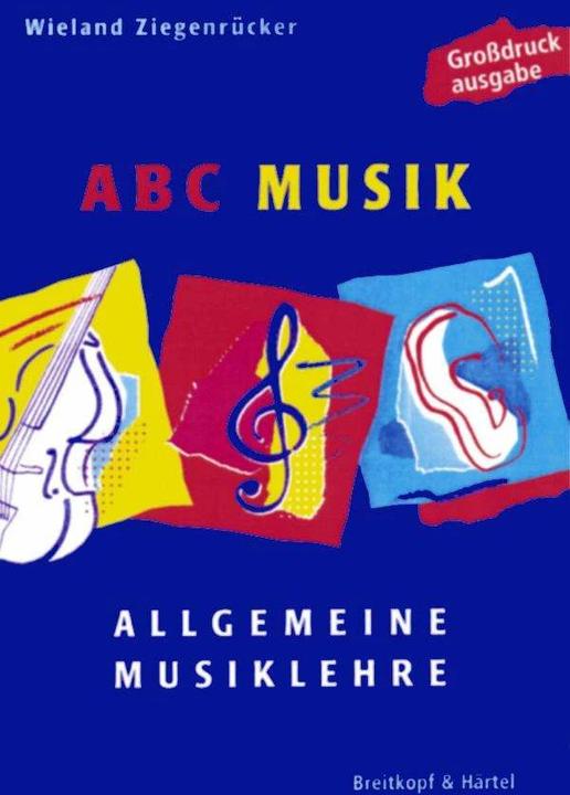 Produktbild ABC Musik (Deutsch, Wieland Ziegenrücker, 2010)